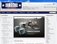 Tablet Screenshot of elysurplus.com
